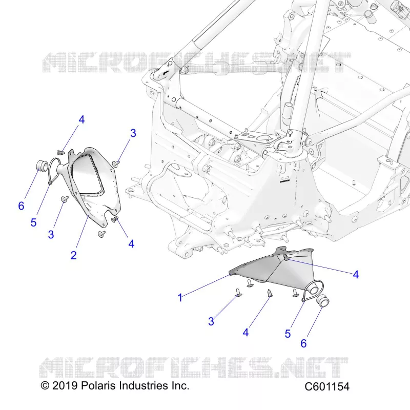 TELAIO, TIE ROD BOOT ASM.