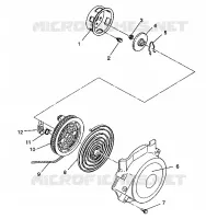 AUTOAVVOLGENTE ASSEMBLY Storm/0932770 and Storm SKS/0932570 (4923032303036A)