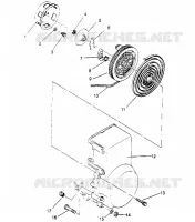 AUTOAVVOLGENTE ASSEMBLY 600 XCR 0951676 (4929132913D002)