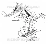 SOSPENSIONI ANTERIORI and SCIARE LITE 0943433,STARLITE 0943427 and  LITE DELUXE 094 (4924992499011A)