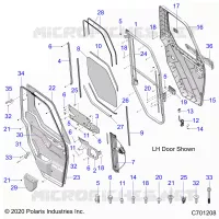 PORTE, FRONT, POWER