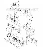 PISTONE AND ALBERO MOTORE  400 (4919241924025A)