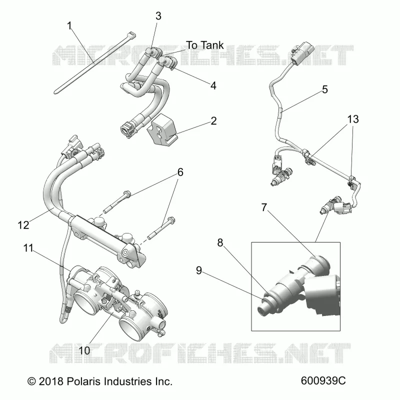 FUEL SYSTEM, RAIL, LINES AND CORPO FARFALLATO