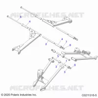 SOSPENSIONE POSTERIORE CONTROL ARM MOUNTING