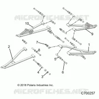 SOSPENSIONI ANTERIORI CONTROL ARMS