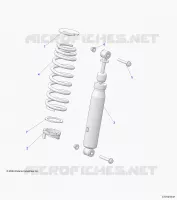 SUSPENSION, SHOCK ANTERIORE MOUNTING