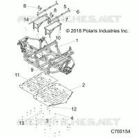 CHASSIS, TELAIO PRINCIPALE AND SKID PLATES