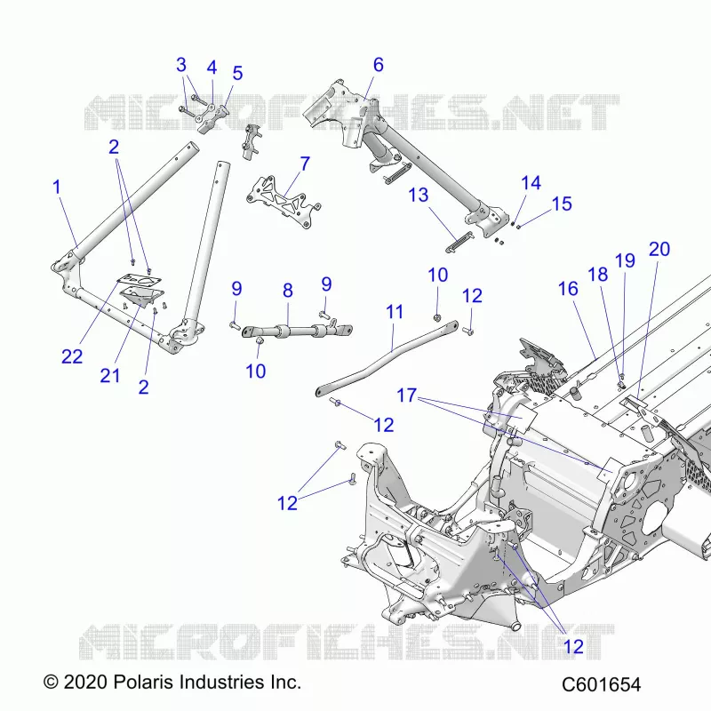 TELAIO, TELAIO ASM. AND OVER STRUCTURE