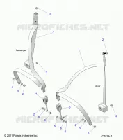 SEDE BELT MOUNTING, FRONT