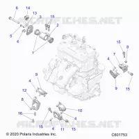 MOTORE, MOUNTING & LONG BLOCK