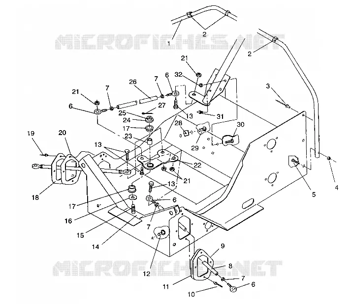 INSIEME DELLO STERZO 440 / 0930760 and 440 SKS / 0930560 (4922932293015A)