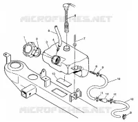 SERBATOIO OLIO ASSEMBLY 4X4 350L S938139 (4924342434008A)
