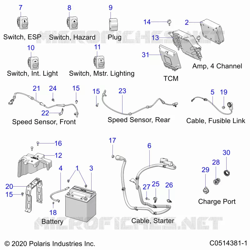 ELETTRICO, COMPONENTS 2