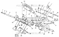 ANTERIORE COPPIA ARM 600 XCR 0975677, 600 XCR SE H975677 and EUROPEAN 600 XCR S (4937963796B013)