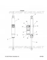 SUSPENSION, AMMORTIZZATORE POSTERIORE TRACK