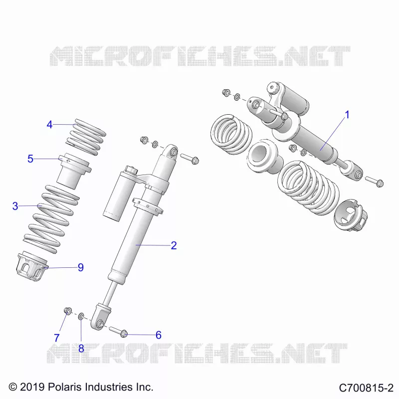 SOSPENSIONI ANTERIORI SHOCK MOUNTING
