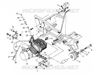 MONTAGGIO DEL MOTORE Trail Blazer W947221 (4926832683A008)