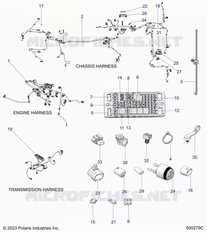 ELETTRICO, WIRE HARNESS