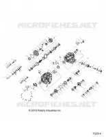 DRIVE TRAIN, PRINCIPALE SCATOLA INGRANAGGI INTERNALS
