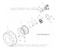 RUOTE, REAR TIRE and FRENO DISC
