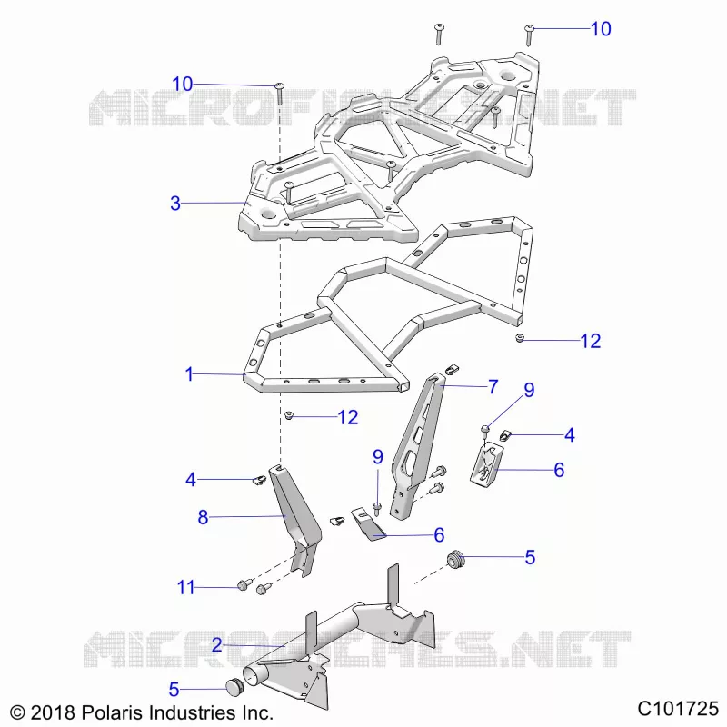 CARROZZERIA POSTERIORE RACK