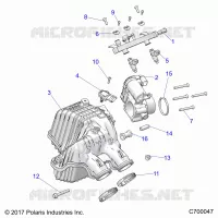 ENGINE, PRESA D'ARIA MANIFOLD