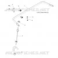 SUSPENSION, TORSION BAR, REAR
