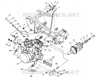 MONTAGGIO DEL MOTORE 6x6 400L