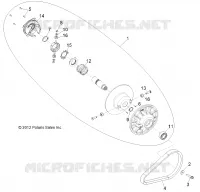 TRASMISSIONE, SECONDARY CLUTCH