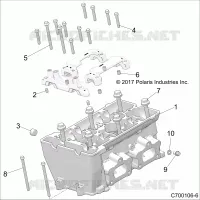 ENGINE, TESTA CILINDRO