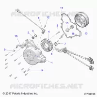 ENGINE, STATOR AND FLYRUOTA