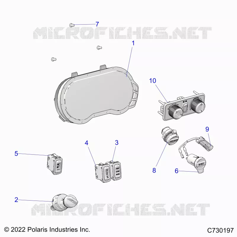 ELETTRICO, DASH INSTRUMENTS
