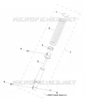 SUSPENSION, AMMORTIZZATORE POSTERIORE