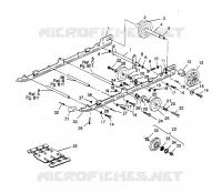 MONTAGGIO SOSPENSIONE  500 EFI 0952774, EFI SKS 0952574,   EFI SKS PT 0952974 (4929052905B013)
