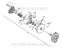 TRASMISSIONE FRIZIONE ASSEMBLY  350 4X4