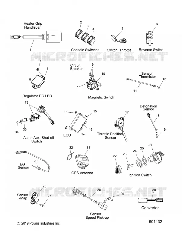 ELETTRICO, SWITCHES, SENSORS AND COMPONENTS