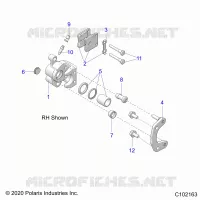 BRAKES, PINZA FRENO ANTERIORE