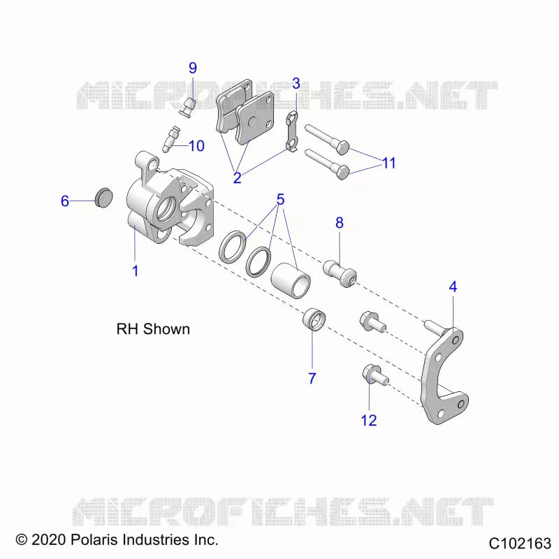 BRAKES, PINZA FRENO ANTERIORE