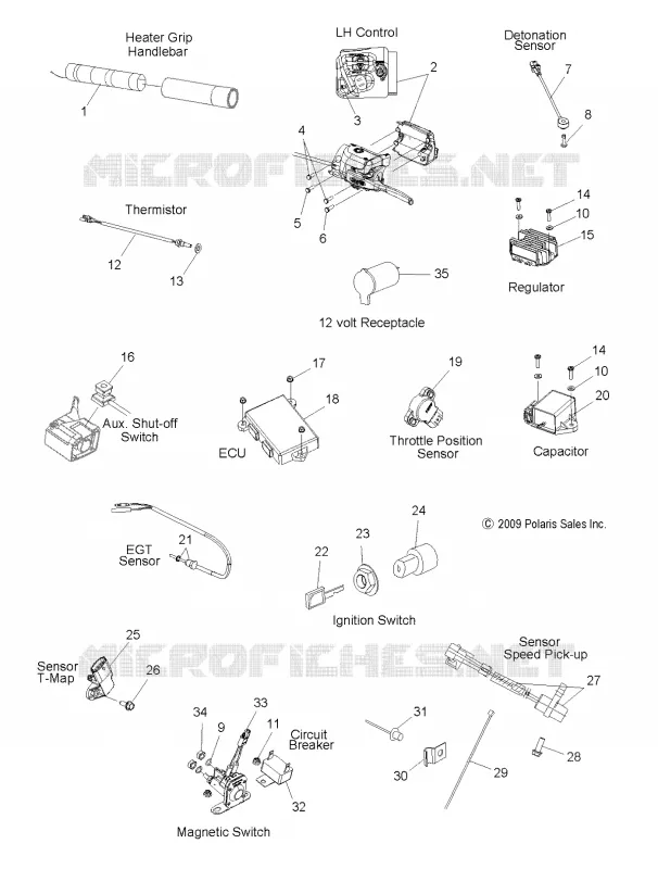 INTERRUTTORI, SENSORI and COMPONENTS