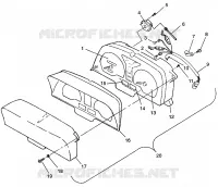 STRUMENTI 600 XCR 0975677, 600 XCR SE H975677 and EUROPEAN 600 XCR SE E97 (4937963796A014)
