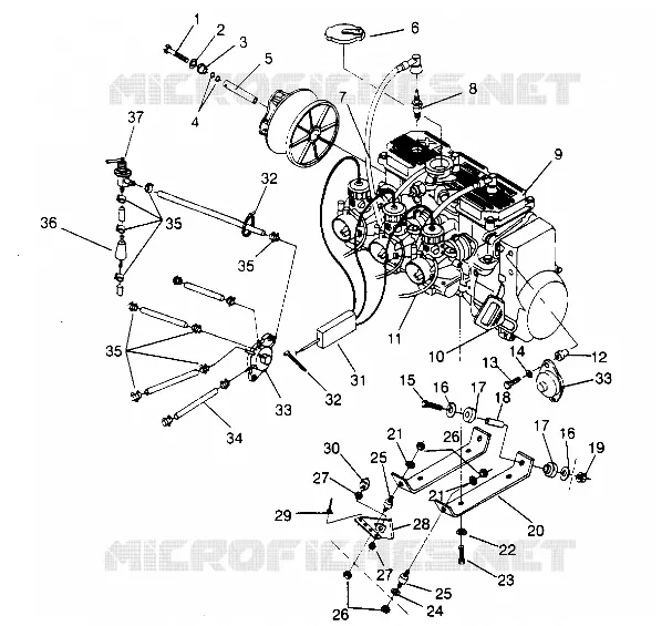 MONTAGGIO DEL MOTORE XLT TOURING 0952857 and  EUROPEAN XLT TOURING E952857 (4929172917C004)