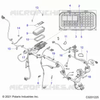 ELETTRICO, WIRE HARNESS AND FUSES