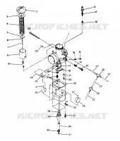 CARBURATORE   650 DEALERS MUST VERIFY JETTING    CARBURATORE NUMBER (4916801680031A)
