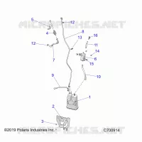 SISTEMA DI ALIMENTAZIONE CARBURANTE, TANK, EVAP -R23RRE99BJ/BK/BX/B9 (C700914)