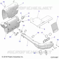 ENGINE, IMPIANTO DI SCARICO