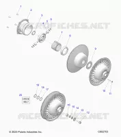 TRASMISSIONE, CLUTCH, SECONDARY