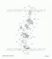 ENGINE, CRANKCASE AND ALBERO MOTORE