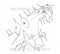 RIGHT GEARCASE   FRENO DI MONTAGGIO (4914891489029A)