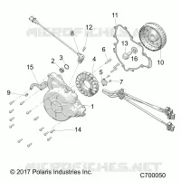 ENGINE, STATOR AND VOLANO