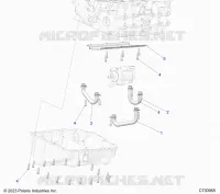 MOTORE, OIL TUBES